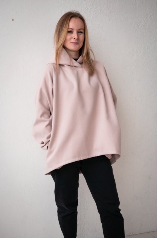 pulovr EMA - dusty pink
