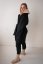 paleto LORA (bouclé) - black - Velikost: S/M