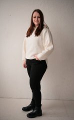 mikina LAZY - ecru