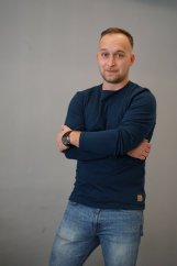 tričko LEO dlouhý rukáv - navy