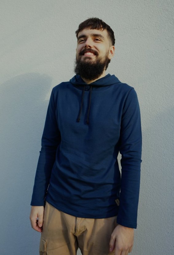 tričko LEOX - navy - Velikost: M