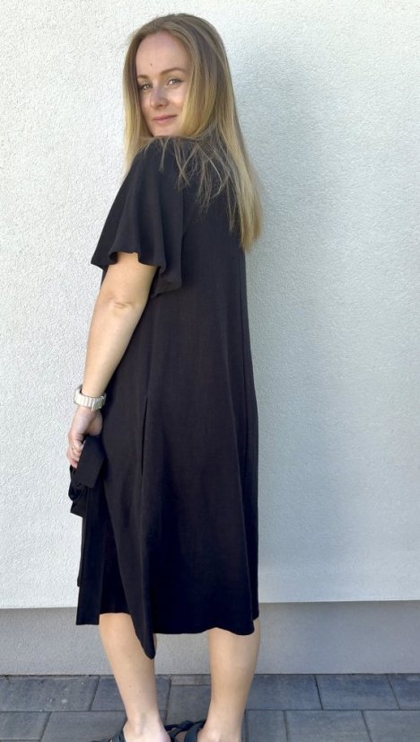 šaty ALEX - různé barvy - Barva: béžová, Velikost: S