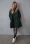 šaty MOLY - dark green - Velikost: XS