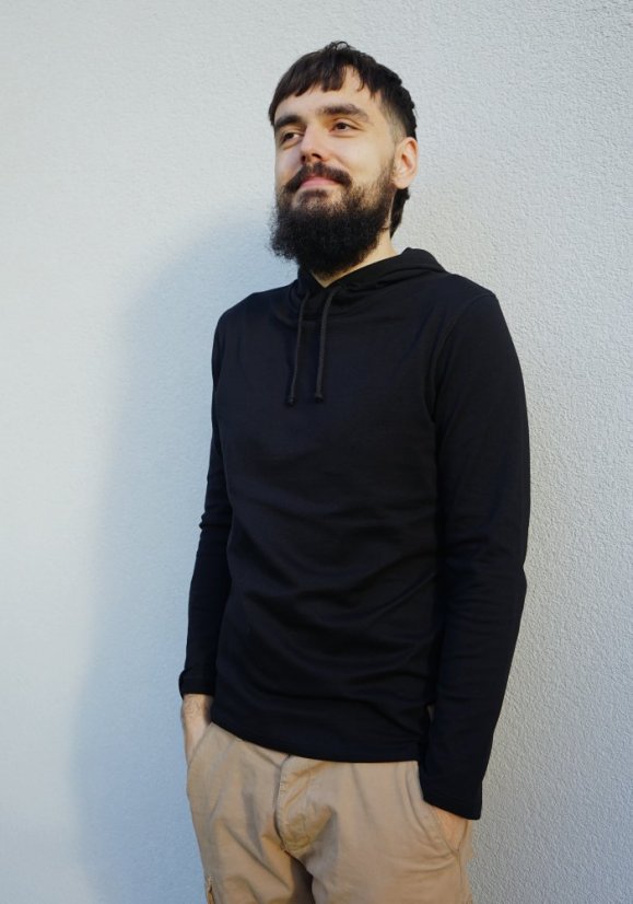 tričko LEOX - black - Velikost: S