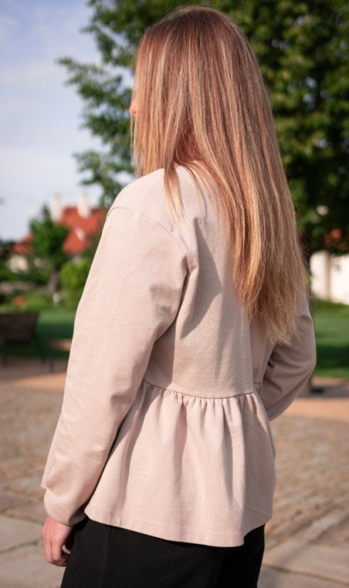 kardigan ELA - beige - Velikost: S