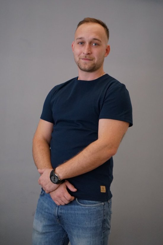 tričko LEO krátký rukáv - navy