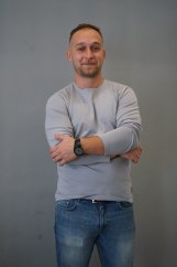 tričko LEO dlouhý rukáv - light grey