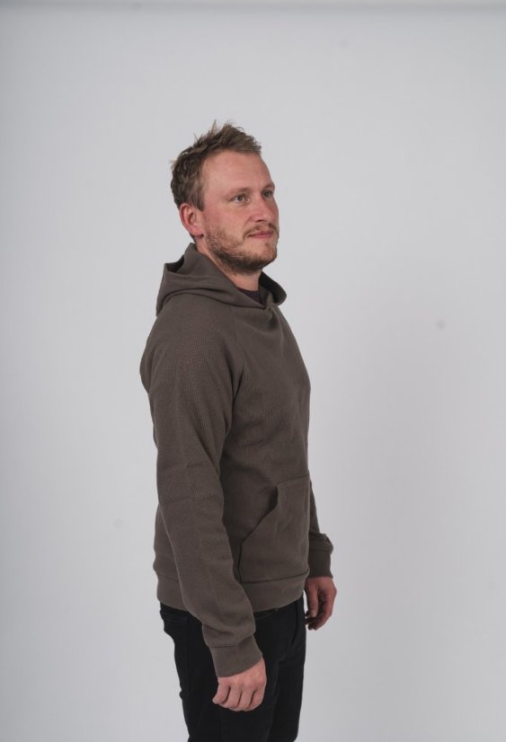 mikina DVSC - taupe dark