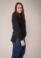 mikina LAZY - black