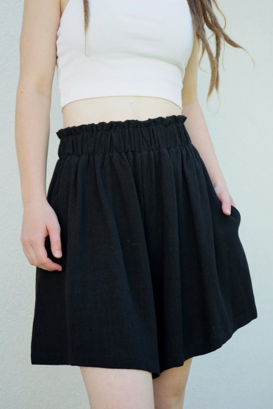 šortky AURI - různé barvy - Barva: navy, Velikost: M