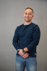 tričko LEO dlouhý rukáv - navy