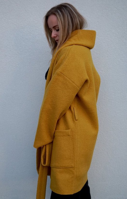 paleto LORA (wool) - yellow - Velikost: S/M